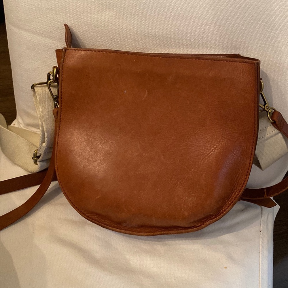 Madewell transport saddlebag crossbody purse